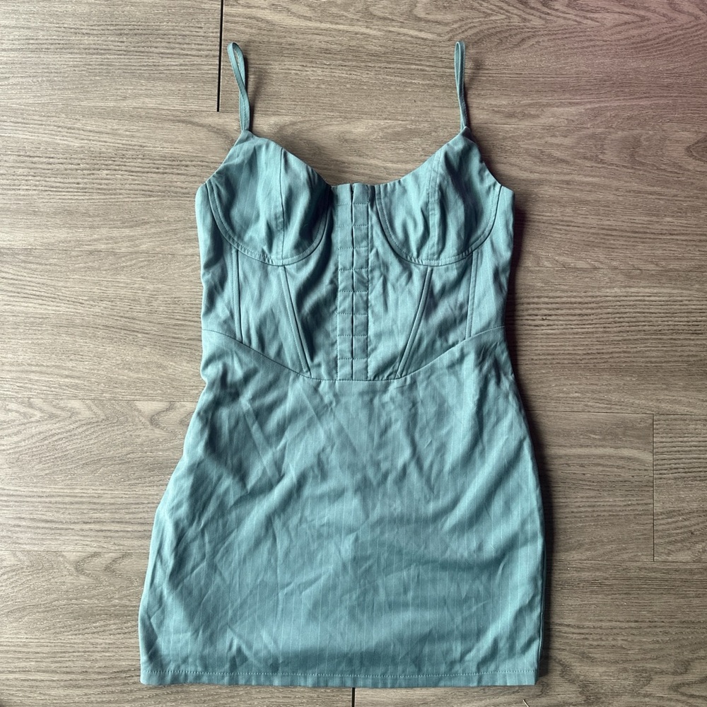 Kendall & Kylie Teal Mini Dress